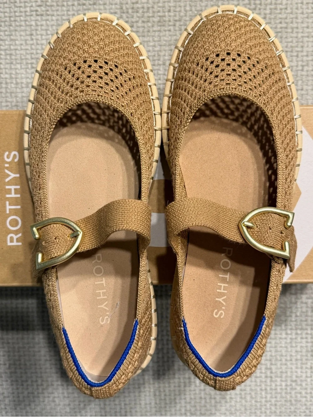 New with box Rothy’s Mary Jane Espadrille